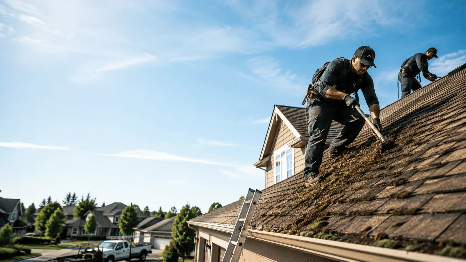 Roof Moss Removal in Mcclure, PA near me